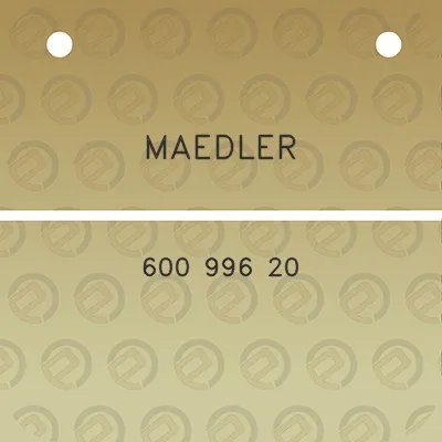 maedler-600-996-20