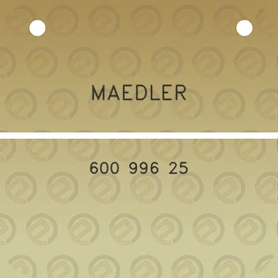 maedler-600-996-25