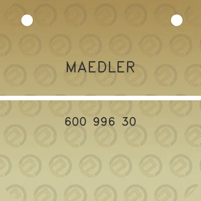 maedler-600-996-30