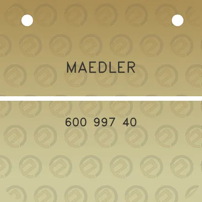 maedler-600-997-40