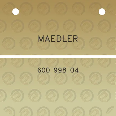 maedler-600-998-04