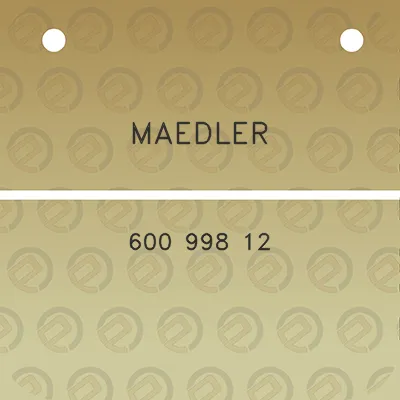 maedler-600-998-12