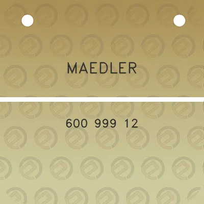 maedler-600-999-12