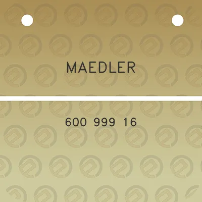 maedler-600-999-16