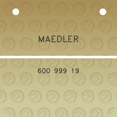 maedler-600-999-19