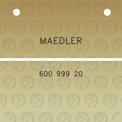 maedler-600-999-20