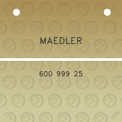 maedler-600-999-25