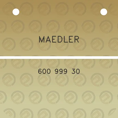 maedler-600-999-30