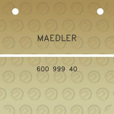 maedler-600-999-40