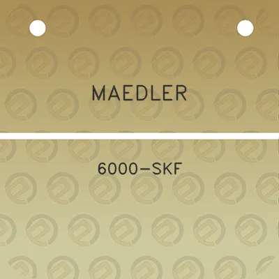 maedler-6000-skf