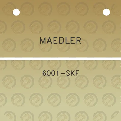 maedler-6001-skf