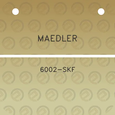 maedler-6002-skf