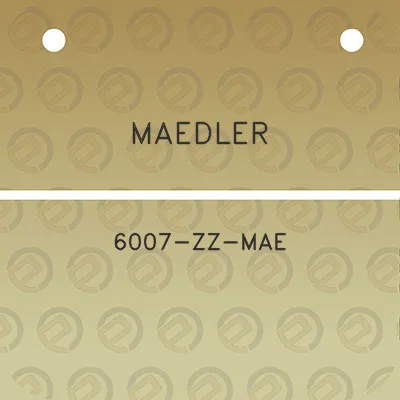 maedler-6007-zz-mae