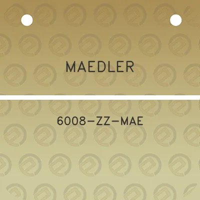 maedler-6008-zz-mae