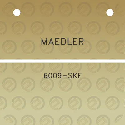 maedler-6009-skf