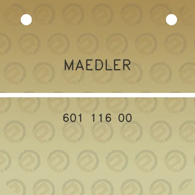 maedler-601-116-00