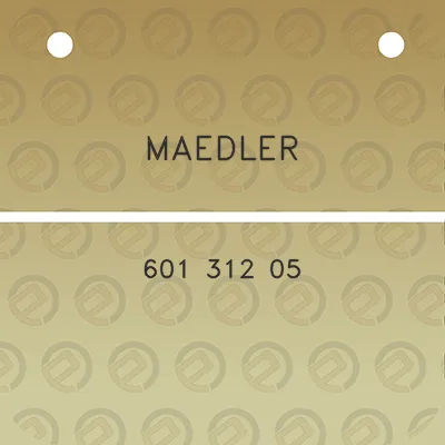 maedler-601-312-05