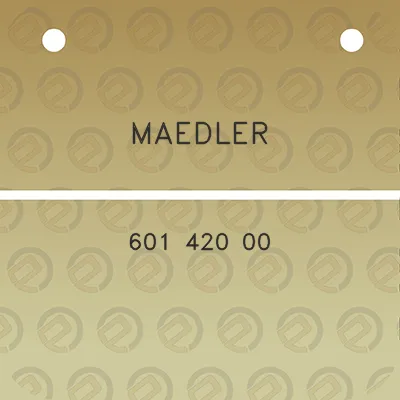 maedler-601-420-00