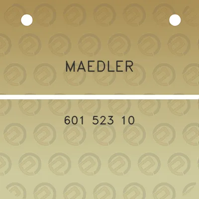 maedler-601-523-10