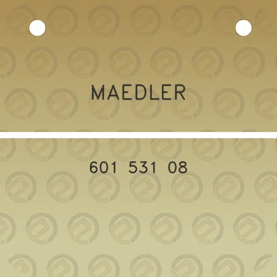 maedler-601-531-08