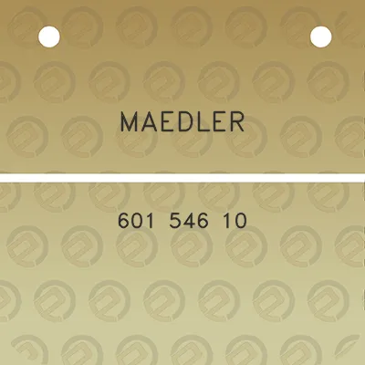 maedler-601-546-10