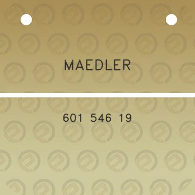 maedler-601-546-19