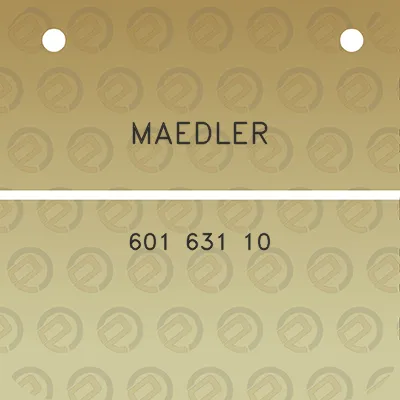 maedler-601-631-10