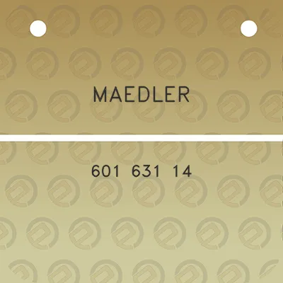 maedler-601-631-14