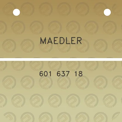 maedler-601-637-18