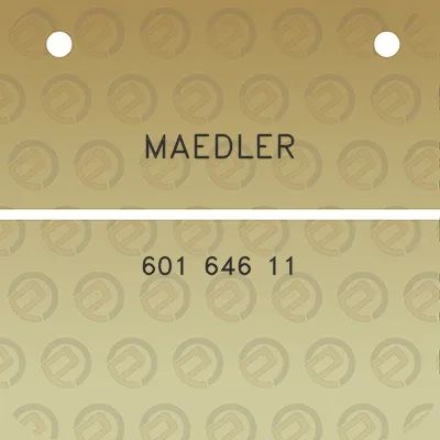 maedler-601-646-11