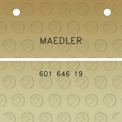 maedler-601-646-19