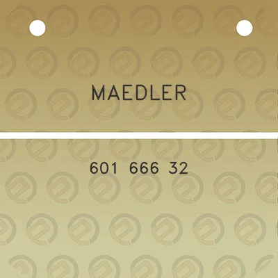 maedler-601-666-32