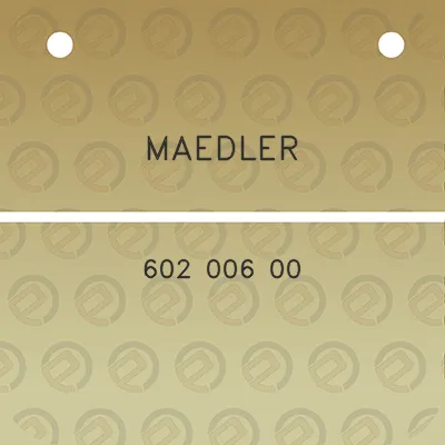 maedler-602-006-00