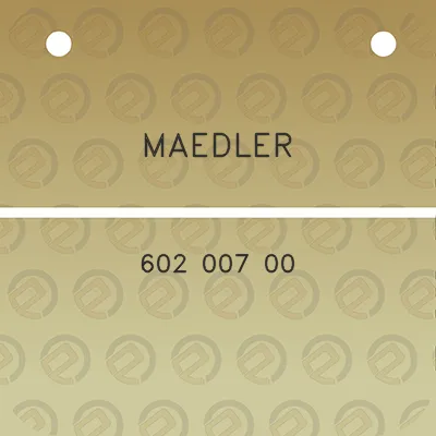 maedler-602-007-00