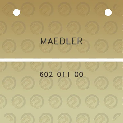 maedler-602-011-00