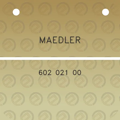 maedler-602-021-00