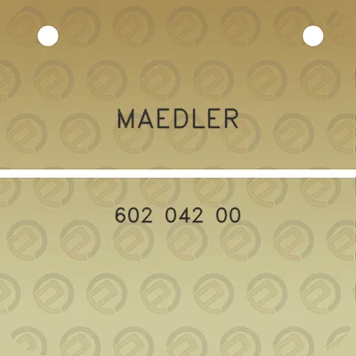 maedler-602-042-00