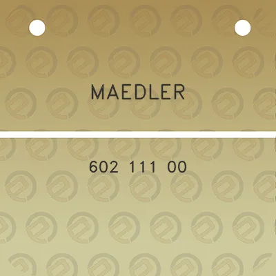 maedler-602-111-00