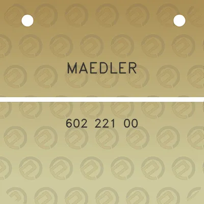 maedler-602-221-00