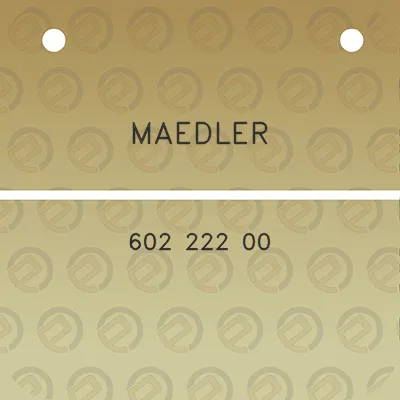 maedler-602-222-00