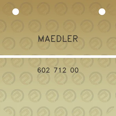 maedler-602-712-00