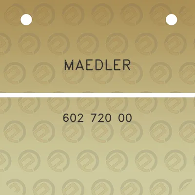 maedler-602-720-00