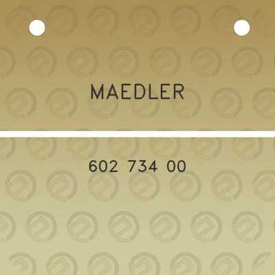 maedler-602-734-00