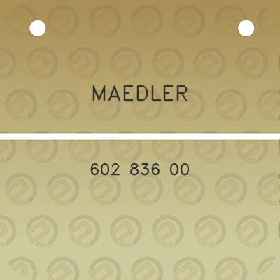 maedler-602-836-00