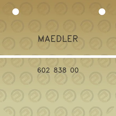 maedler-602-838-00