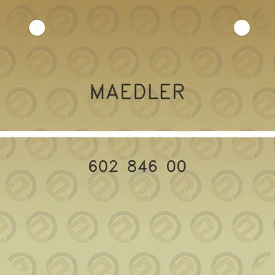 maedler-602-846-00