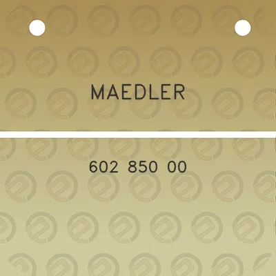 maedler-602-850-00