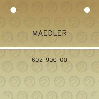 maedler-602-900-00