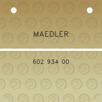 maedler-602-934-00