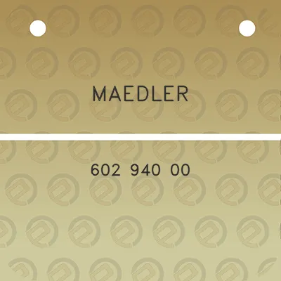 maedler-602-940-00